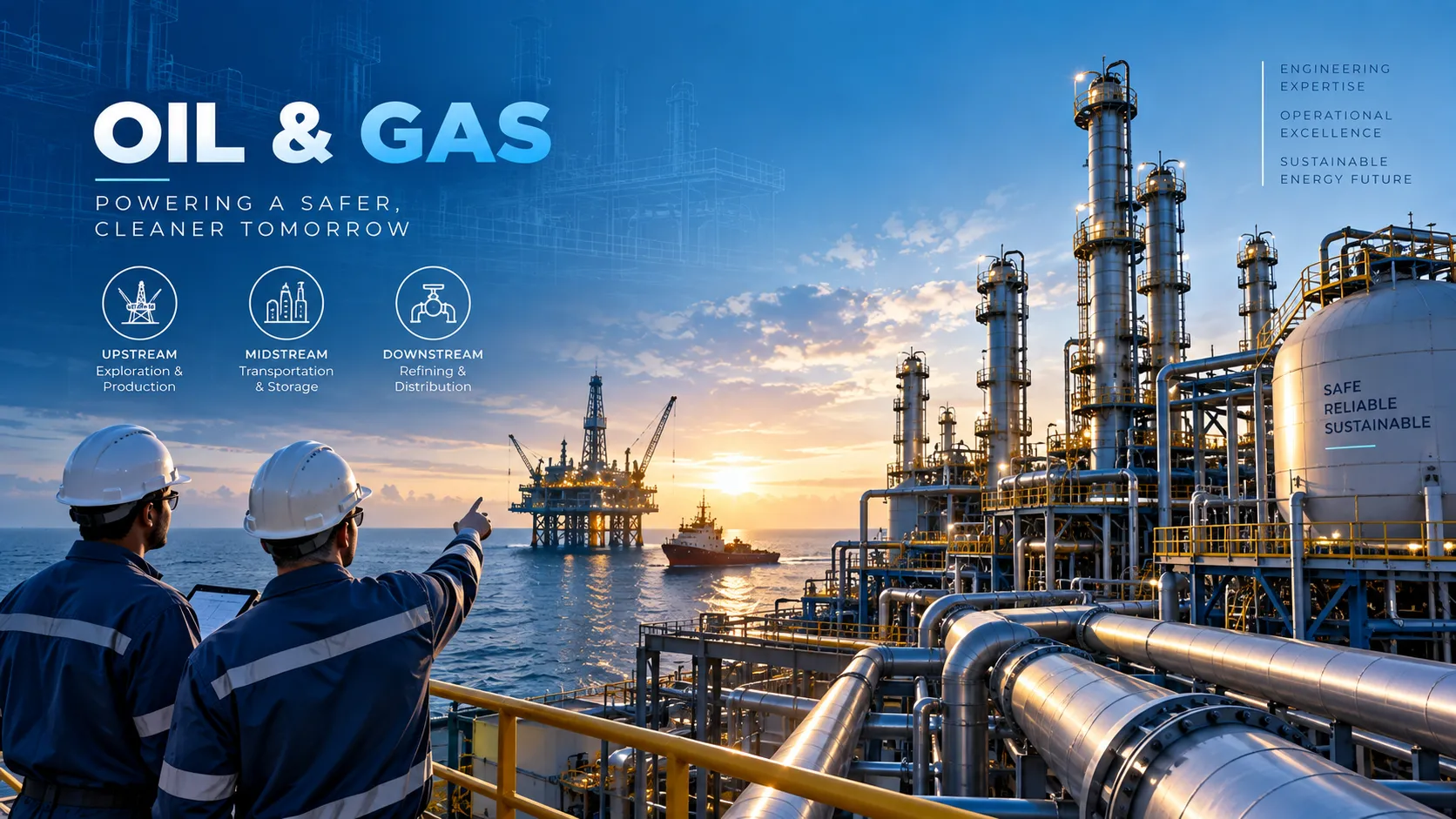 Oil and gas refinery process unit