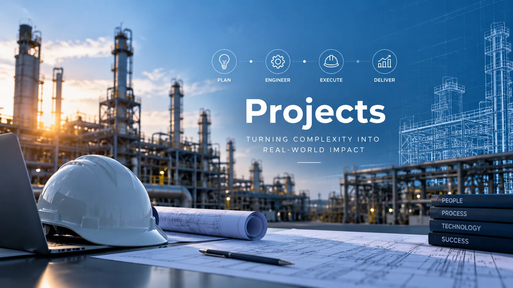 Delivered industrial engineering projects